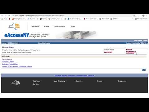 HELP I need to Renew my NYS License